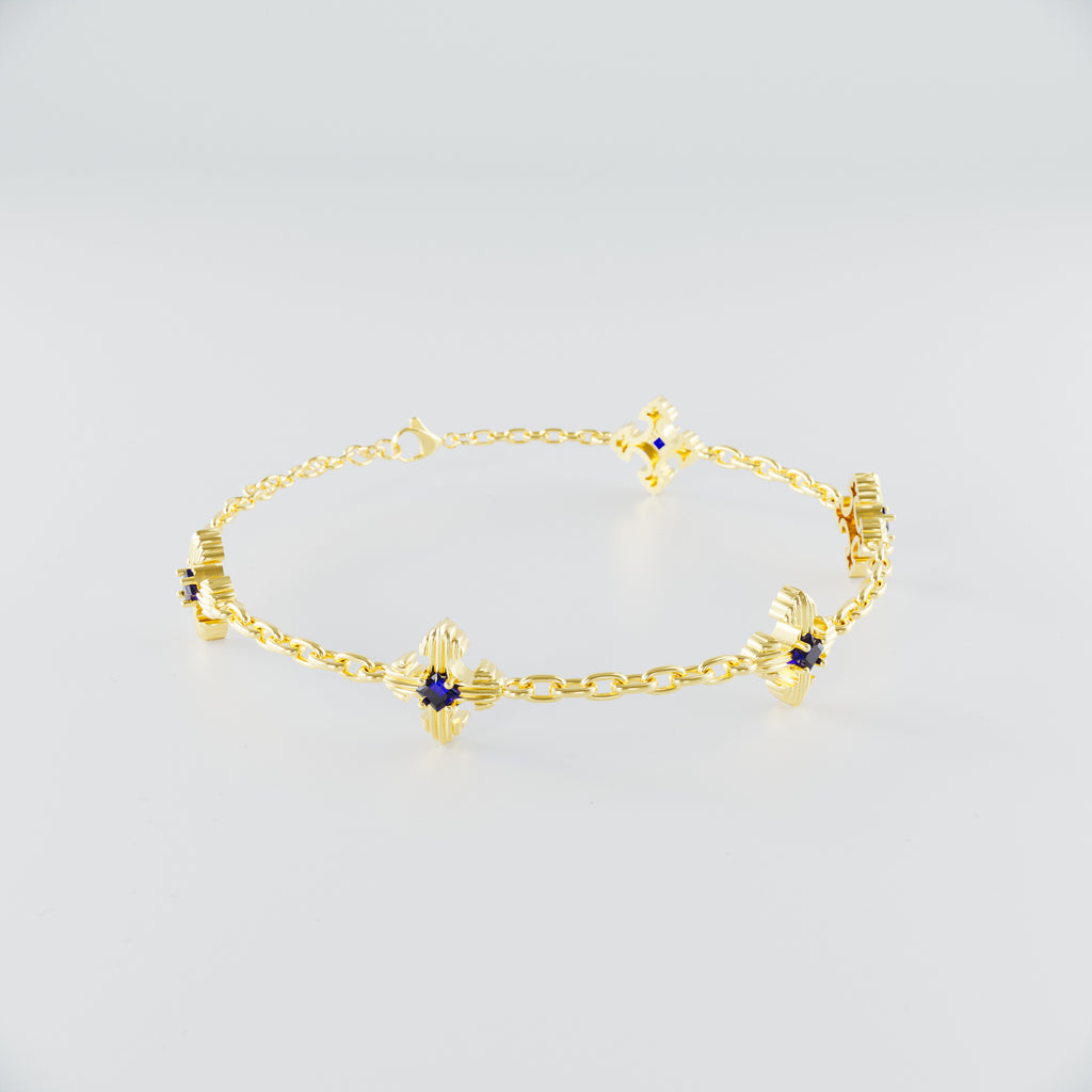 CROSS CHAIN BRACELET