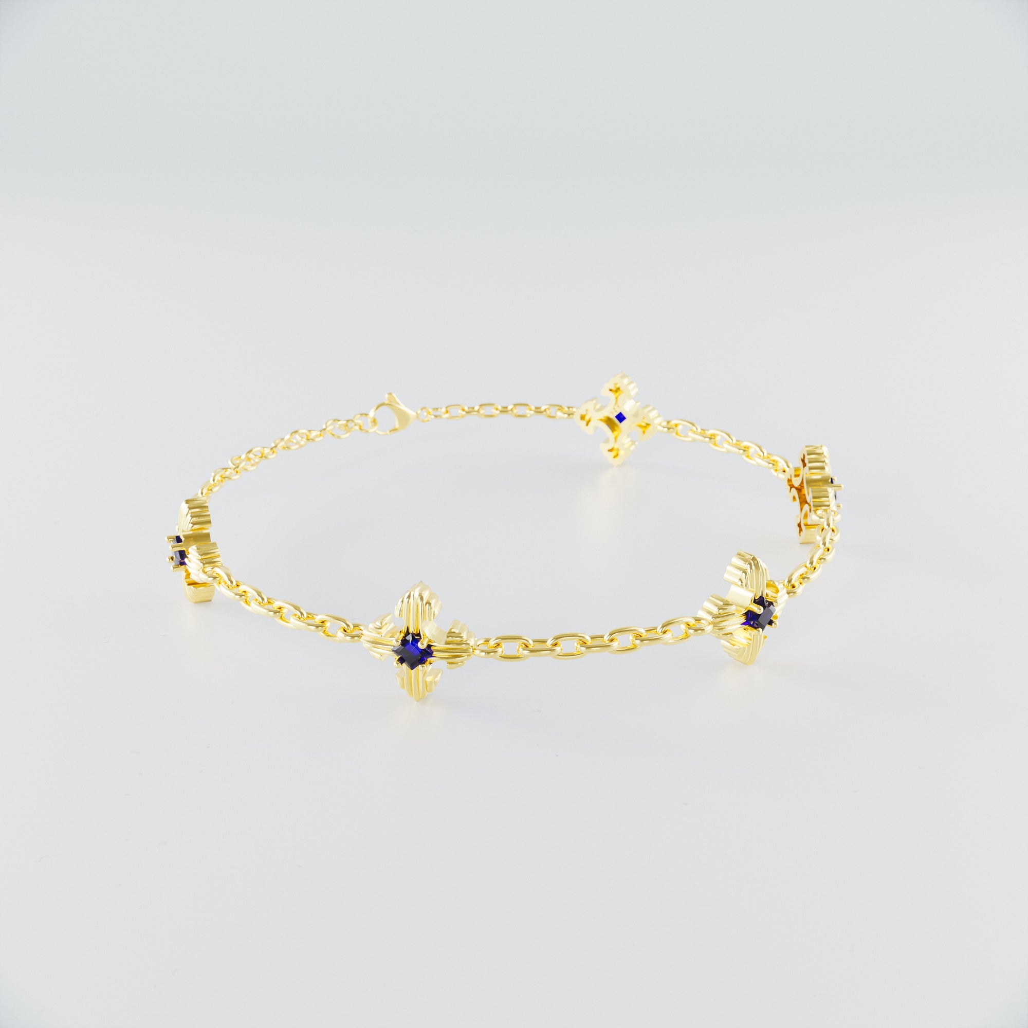 CROSS CHAIN BRACELET