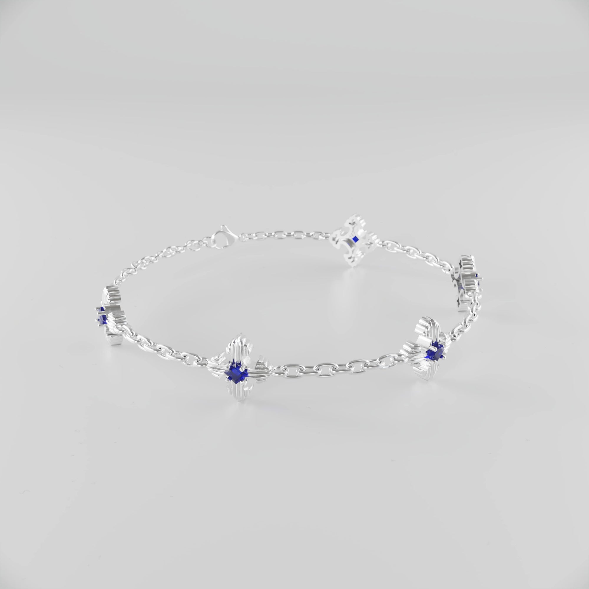 CROSS CHAIN BRACELET