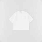 WHITE ORANGE TEE