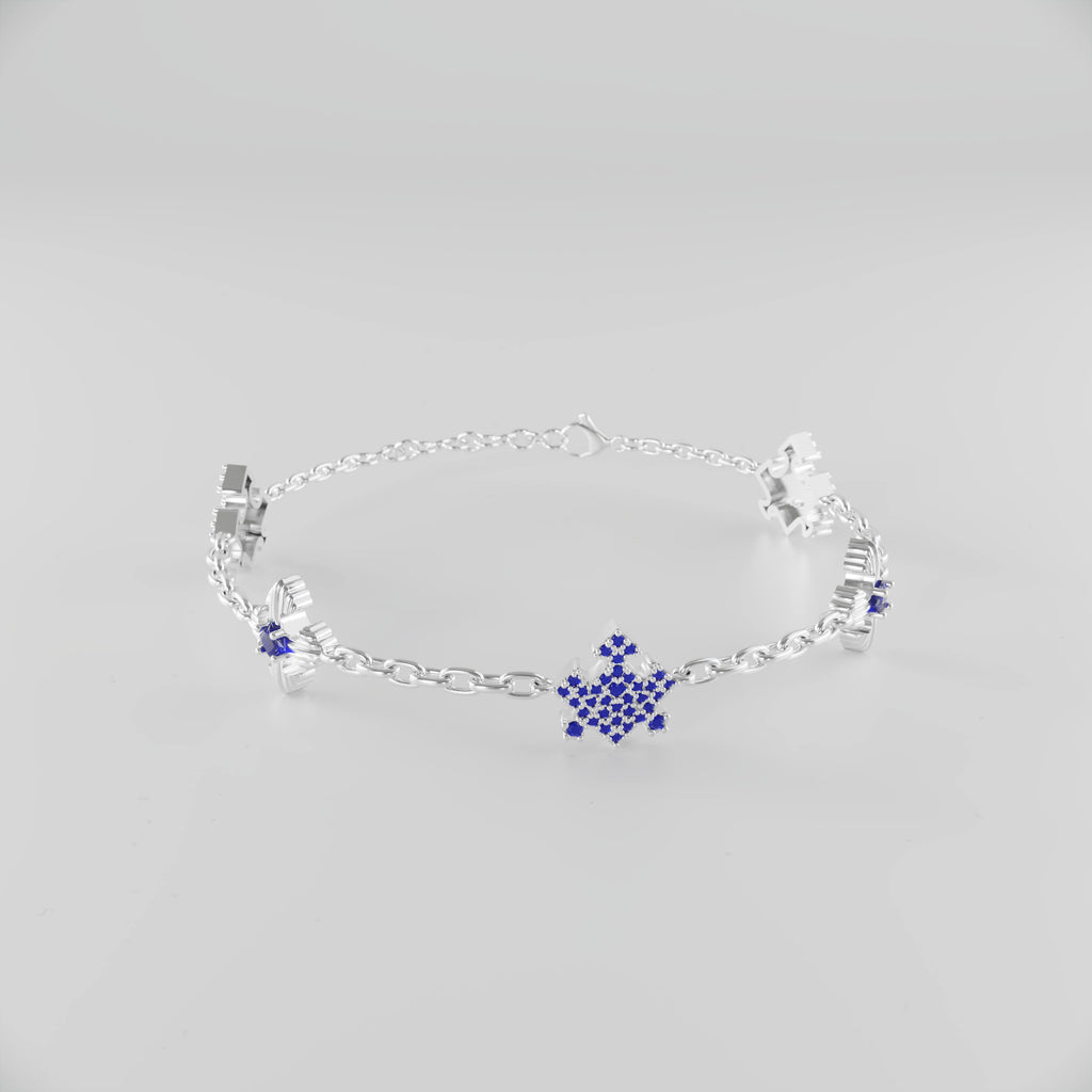 MOTIF CHAIN BRACELET